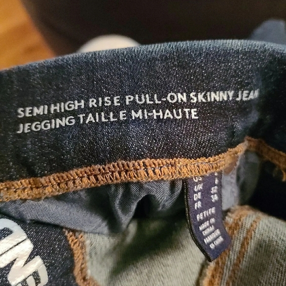 Womens 2P Lands End Skinny Jean Jegging New - Picture 2 of 5